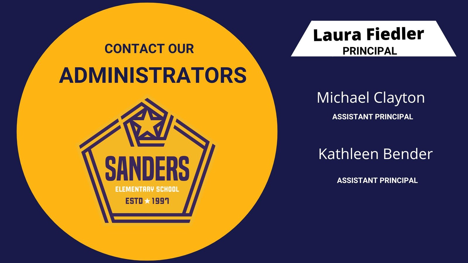 graphic of administrators' information